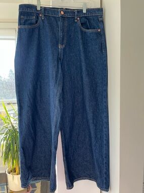 Extra Baggy Low Rise Gap Denim Jeans Size 31
